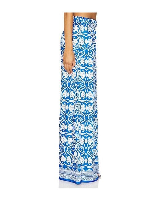 Alice + Olivia Blue Keegan Pant