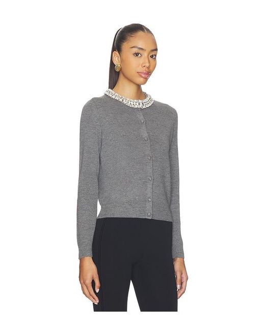 Veronica Beard Gray Daro Cardigan