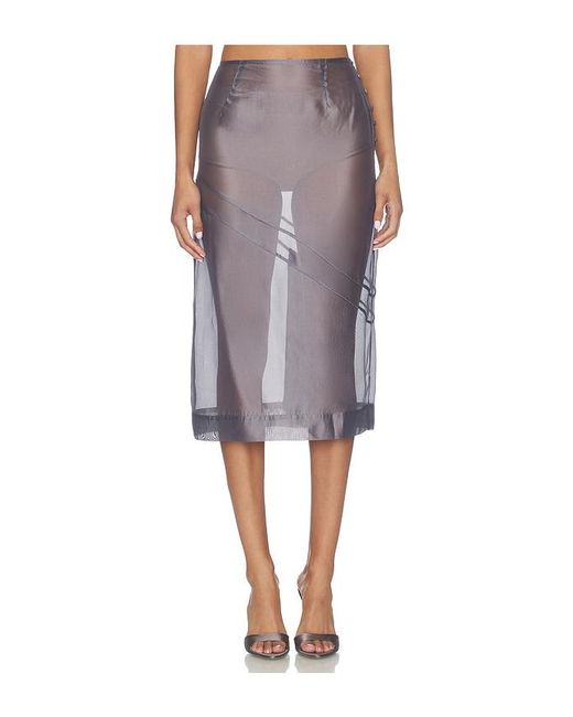MAJORELLE Multicolor Tilda Midi Skirt