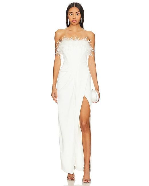 Nbd White Seraphina Maxi Dress