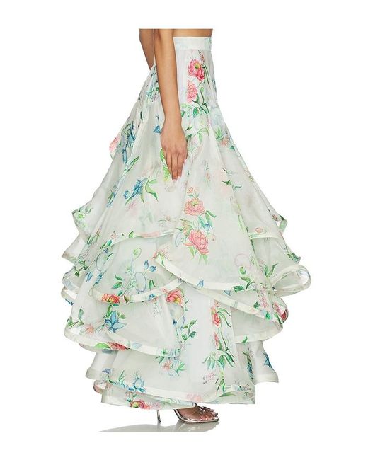 La Fuori Green Skirt