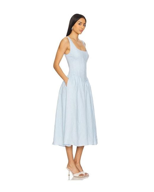 Astr White Thierry Dress