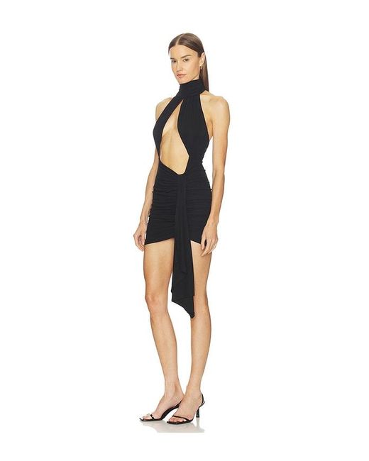Michael Costello Black X Revolve Lochlan Mini Dress