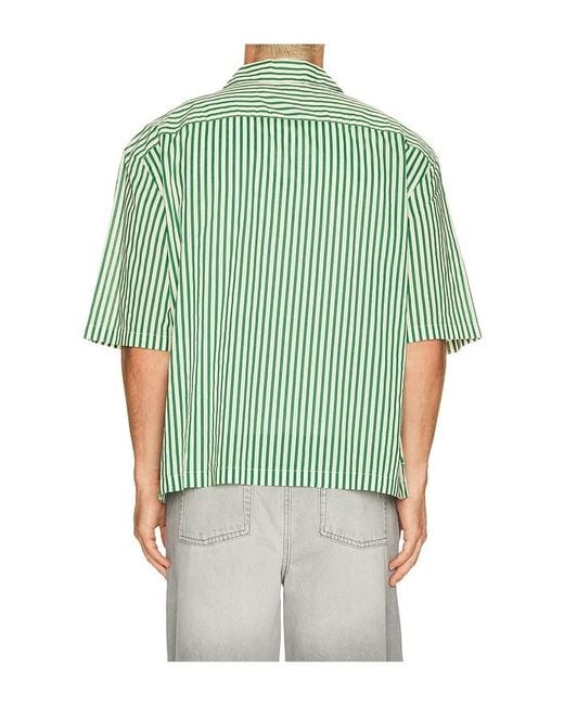 AllSaints Green Chopin Shirt for men