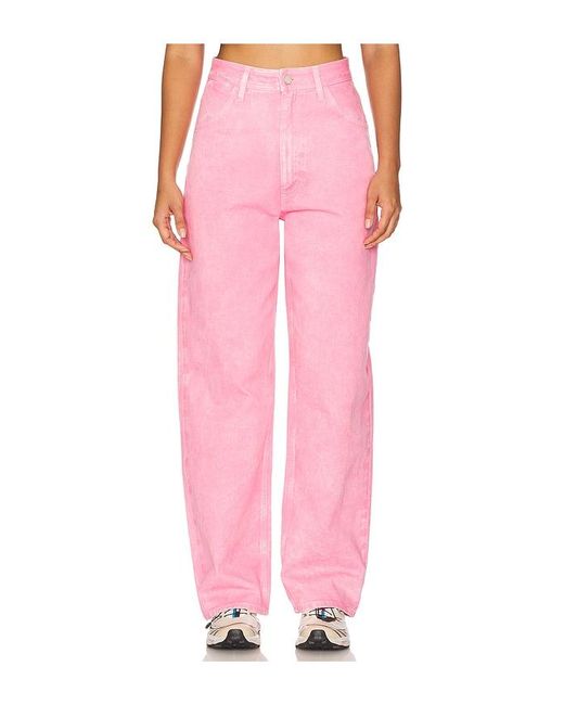 Khrisjoy Pink Gefärbte Wide-Leg-Hose Elio