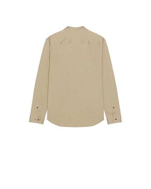 Theory Natural Sylvain Structure Knit Shirt for men