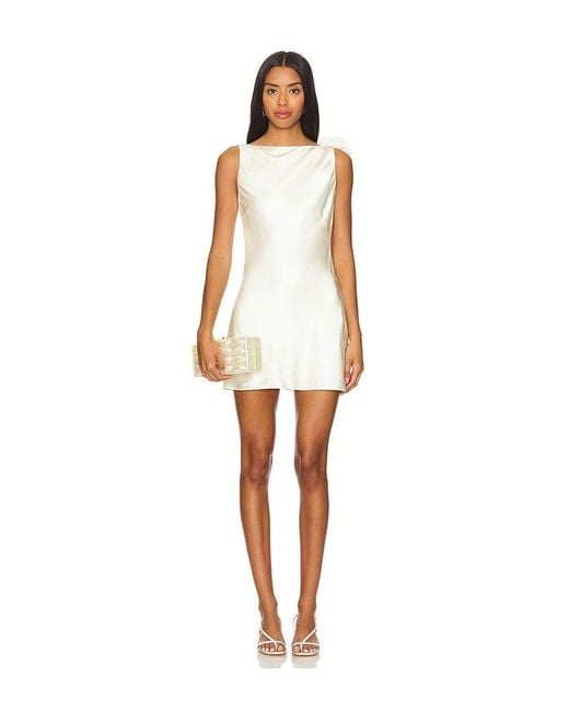 Lovers + Friends White Mariam Mini Dress