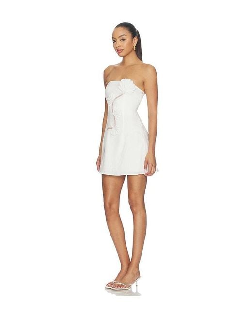 AZULU White Dante Dress