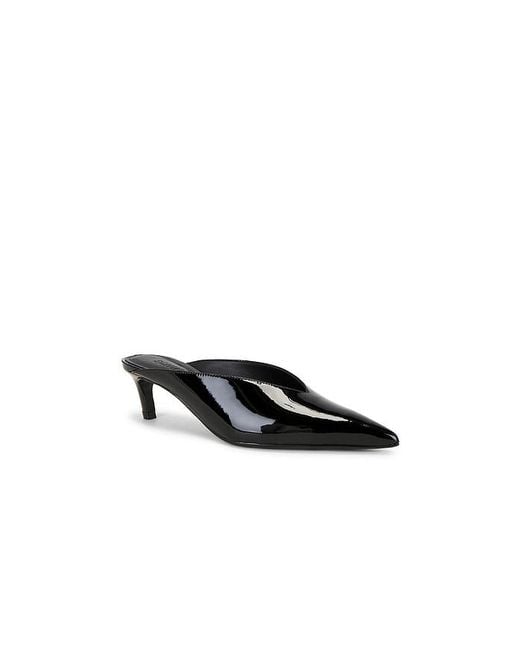 SCHUTZ SHOES Black Loren Mid Pump