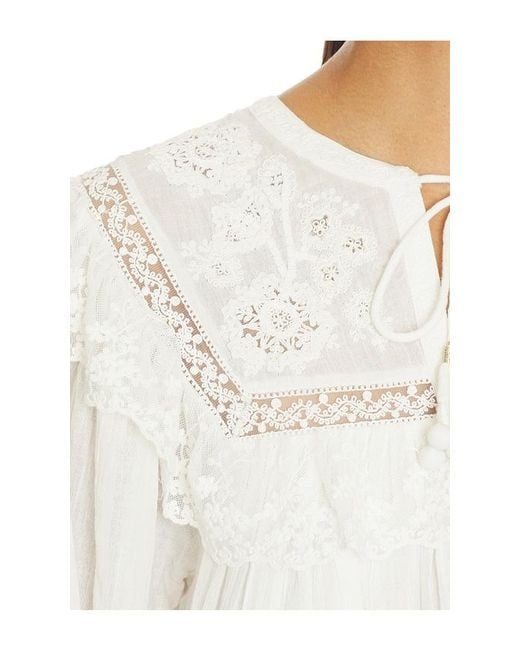 Rixo White Inez Dress