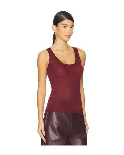 MOTHER OF ALL Red Elena Tank Top