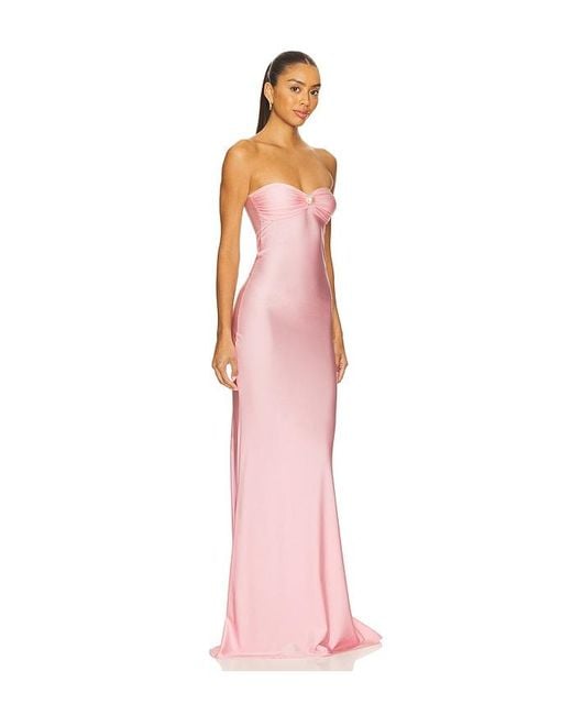 Shani Shemer Pink Bella Maxi Dress