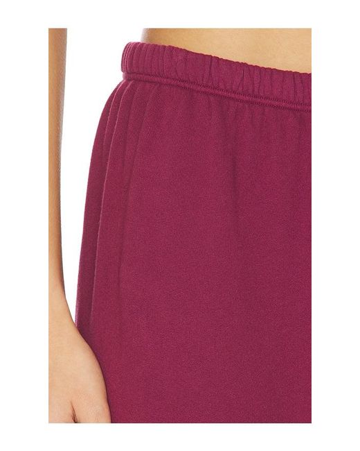 PERFECTWHITETEE Red Johnny French Terry Easy Sweatpant