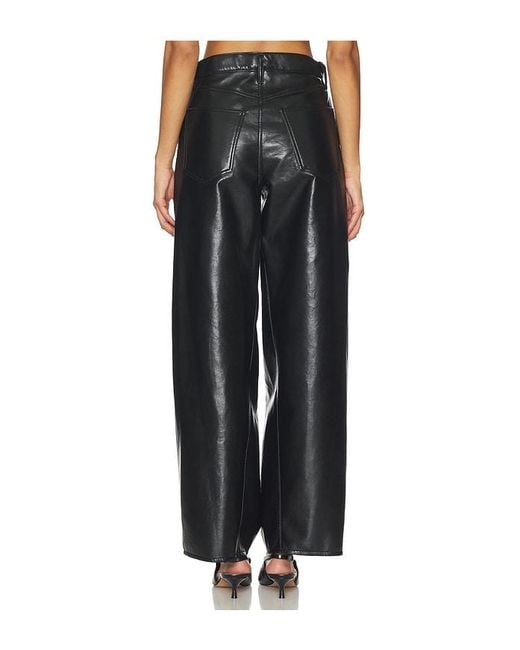 Agolde Black Twist Wide Leg