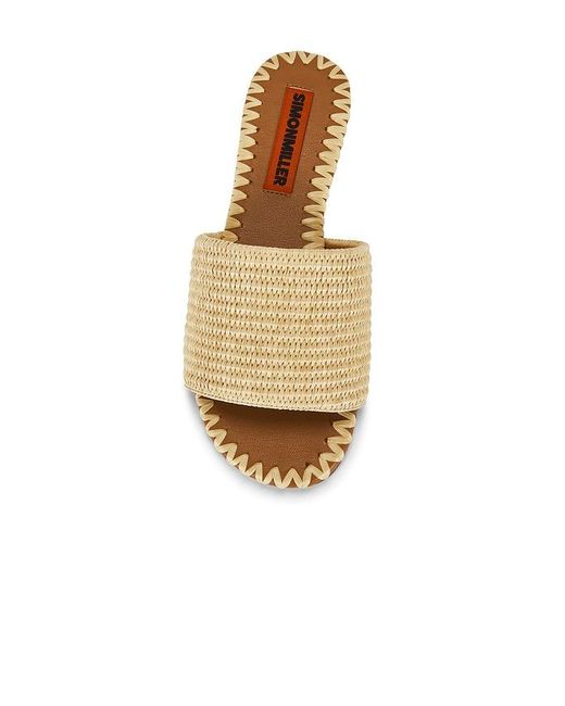Simon Miller White Raffia Salerno Sandal