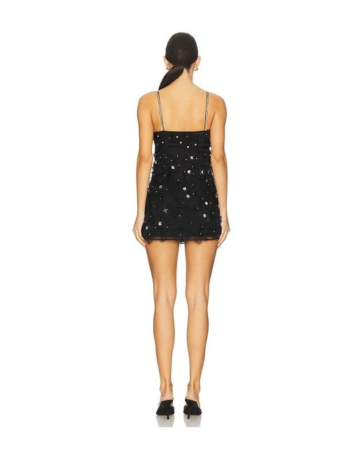 LoveShackFancy Black Ambessa Dress