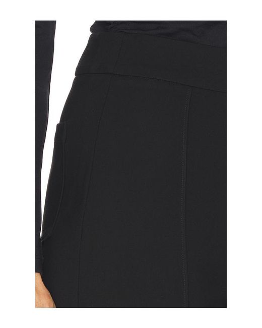 Susana Monaco Black Double Knit Crop Pant