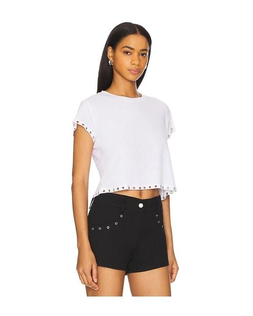 With Jean White Deni Tee