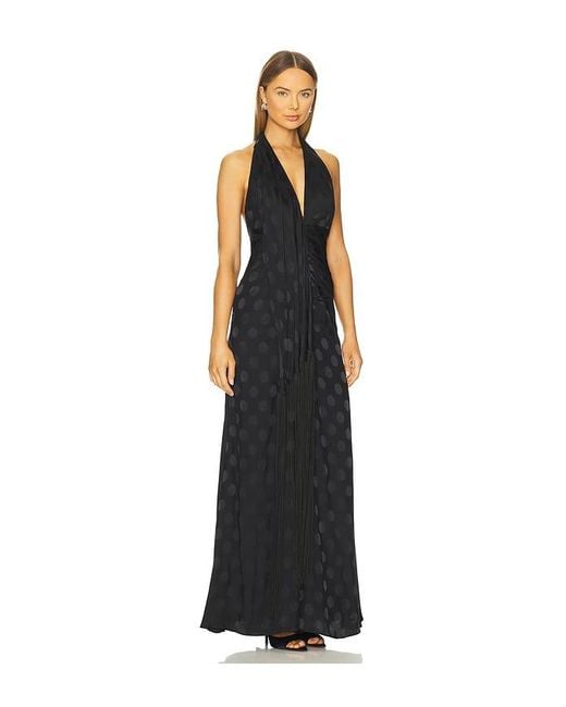 AZULU Black Georgina Dress