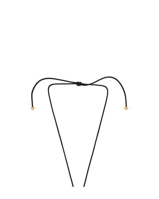Lovers + Friends Black Hayley Necklace