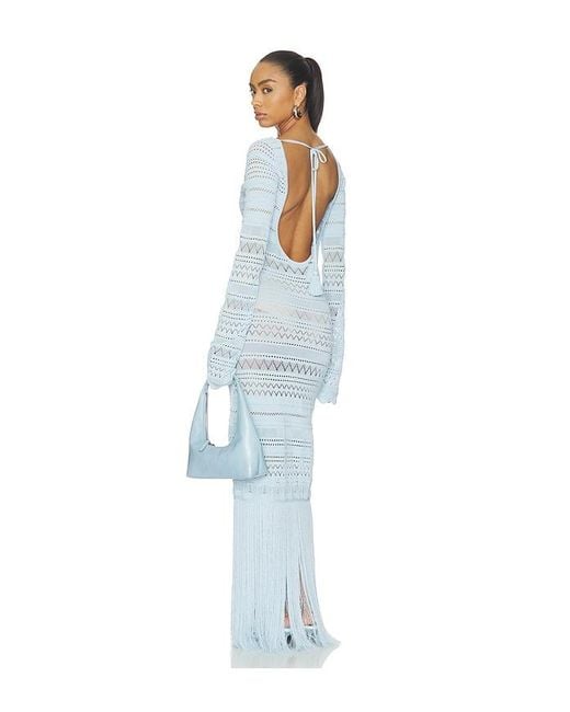 Devon Windsor Blue Uma Dress