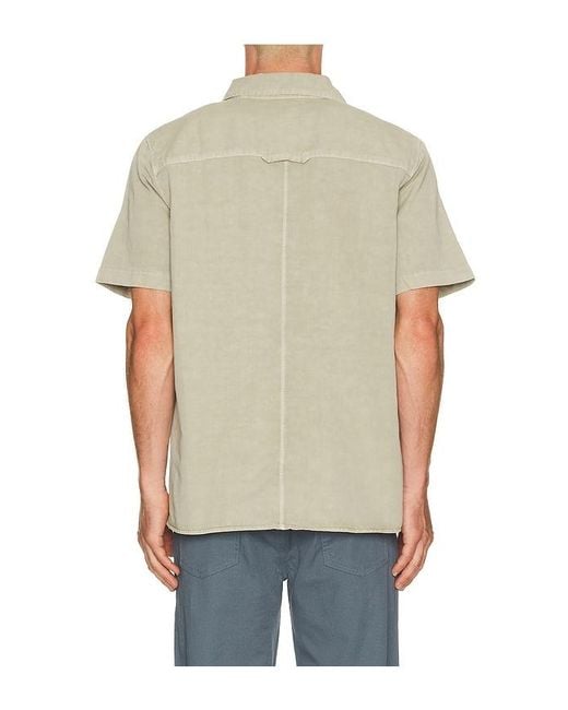 Citizens of Humanity Multicolor Short Sleeve Pocket Cairo Shirt for men