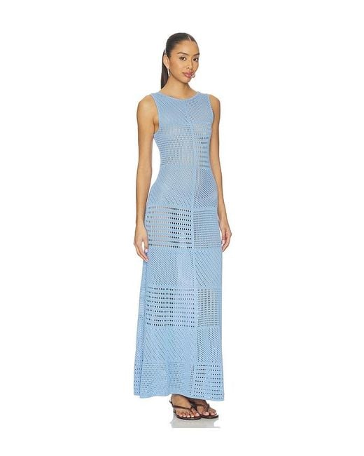 Solid & Striped Blue Kleid Morenzo