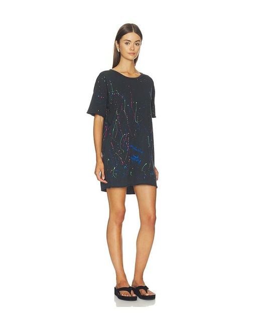 Michael Lauren Black X Revolve Burman T-Shirt Dress