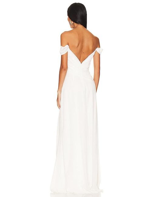 Katie May White Abendkleid Darcy