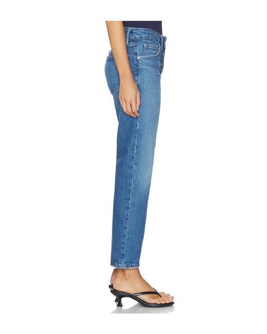 GOOD AMERICAN Blue Good Vintage Ankle Jeans