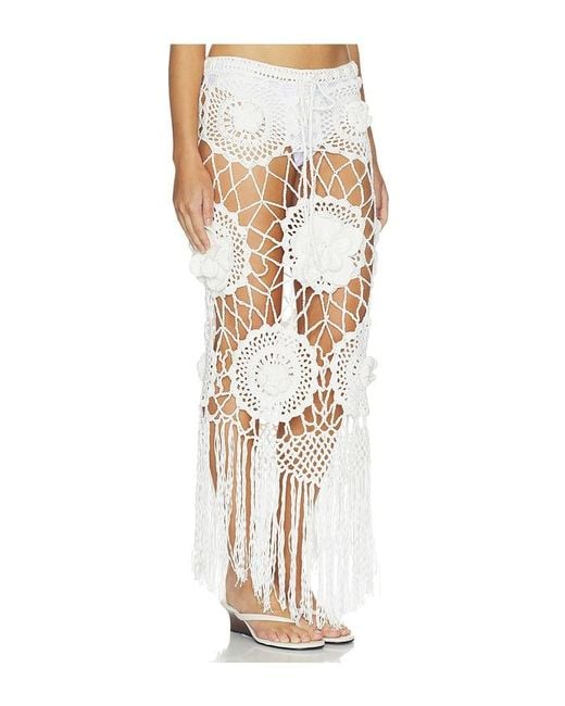 GIUSEPPE DI MORABITO White Skirt