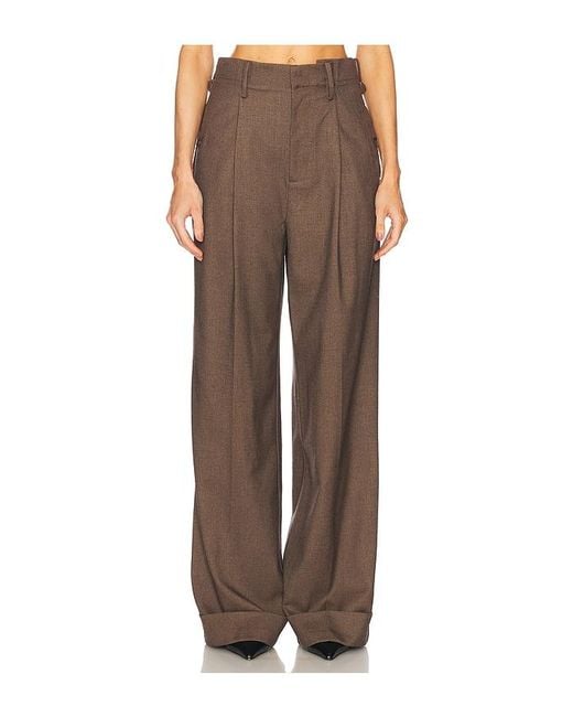 Helsa Brown The Paperbag Trouser