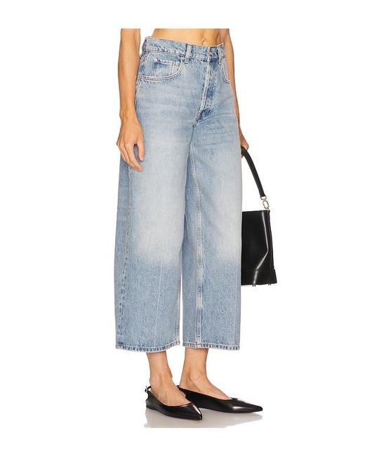 Anine Bing Blue Heath Wide Leg