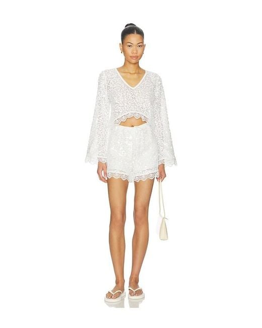 Waimari White Izzy Short