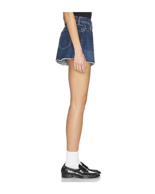 Mother Blue The Flutter Short Fray Short