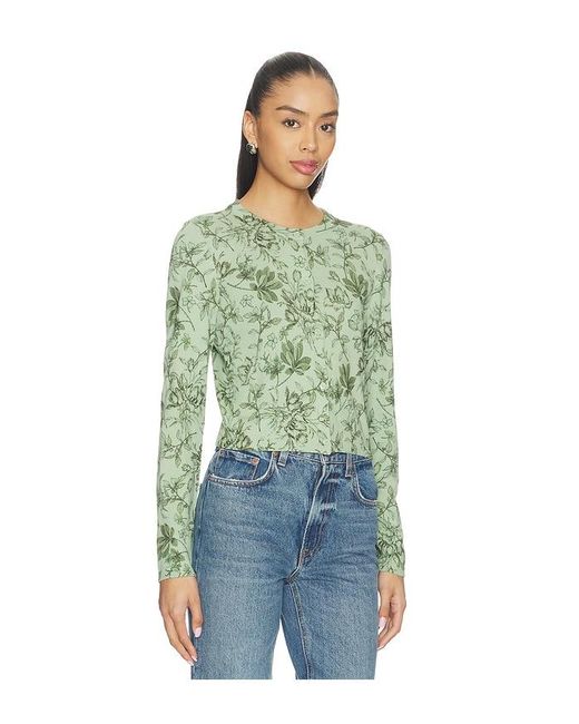 Alice + Olivia Green Carson Cardigan