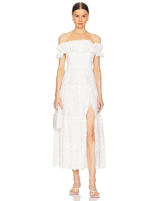 Astr White Piccola Dress