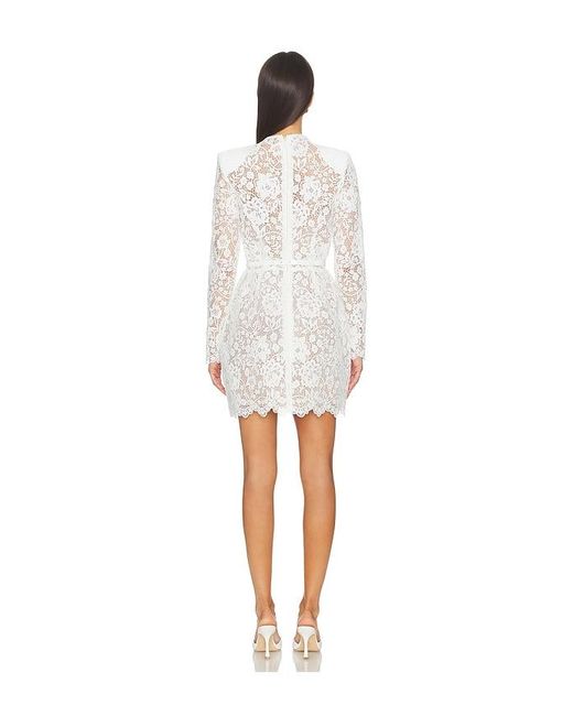 Nadine Merabi White Sophie Dress