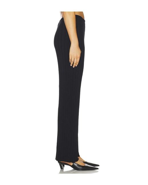 SNDY'S Blue Baha Ribbed Wide Leg