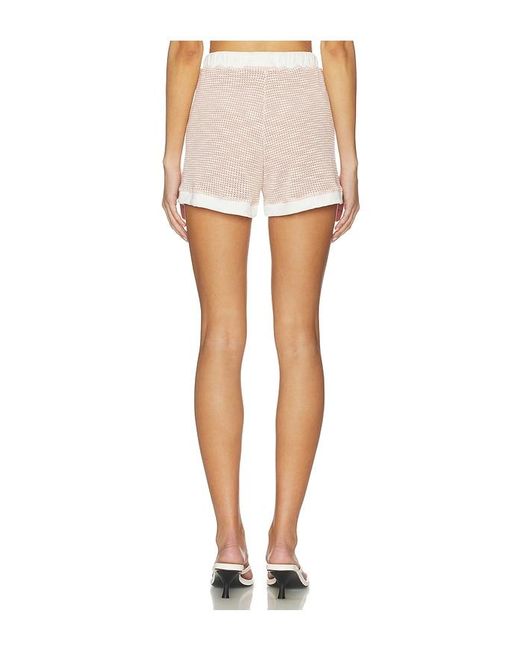 Peixoto White Luca Shorts