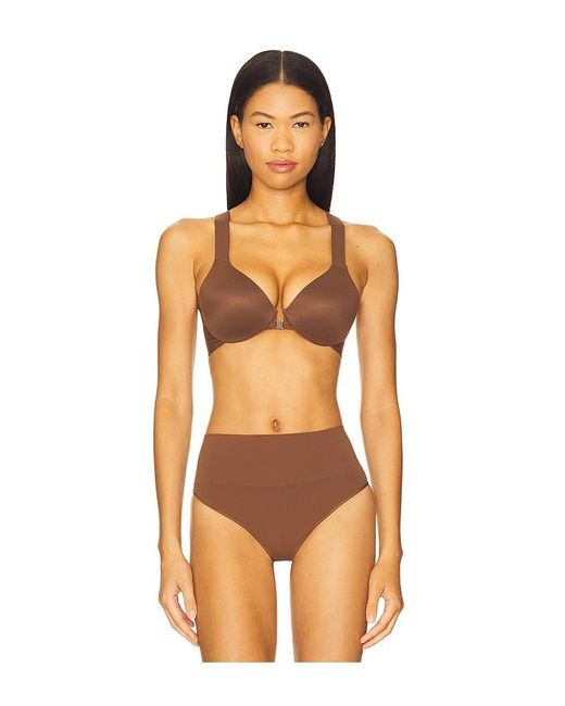 Spanx Orange Smooth Bra-Lleujah Full Coverage Bra