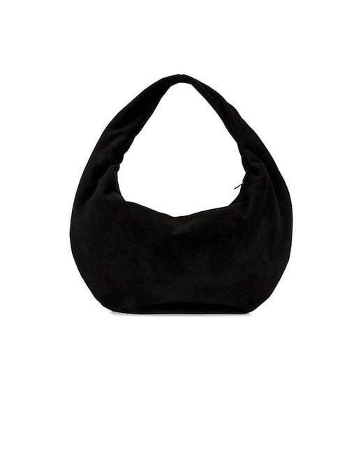 Flattered Black Alva Shoulder Bag