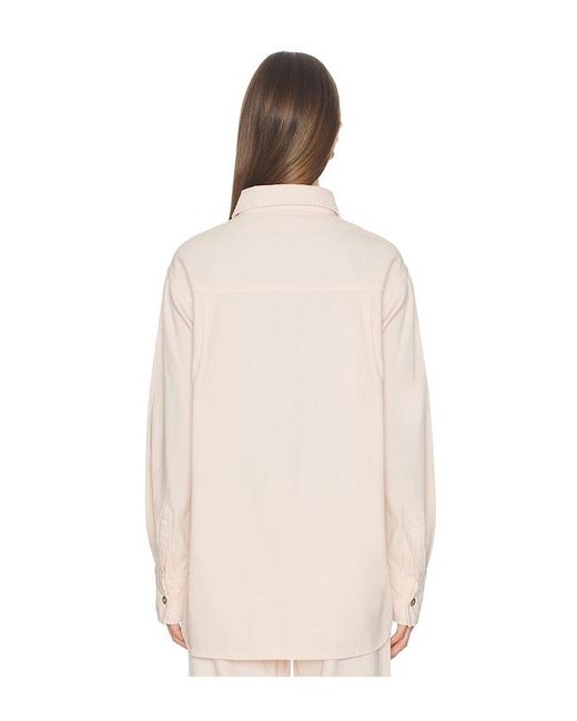 DL1961 Natural Dl Aura Faye Oversized Denim Shirt