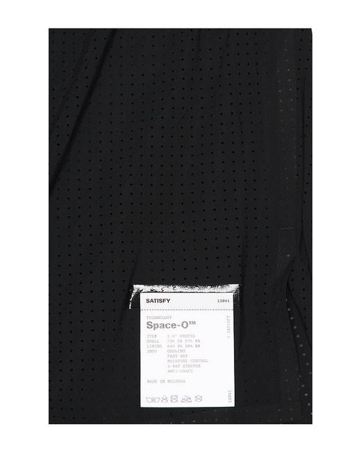 Satisfy Black Space-O 2.5 Shorts for men