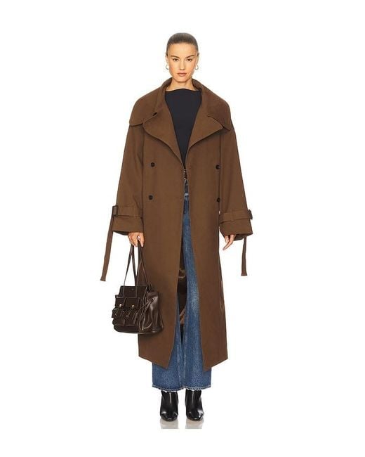 Lamarque Brown X Revolve Josephine Coat