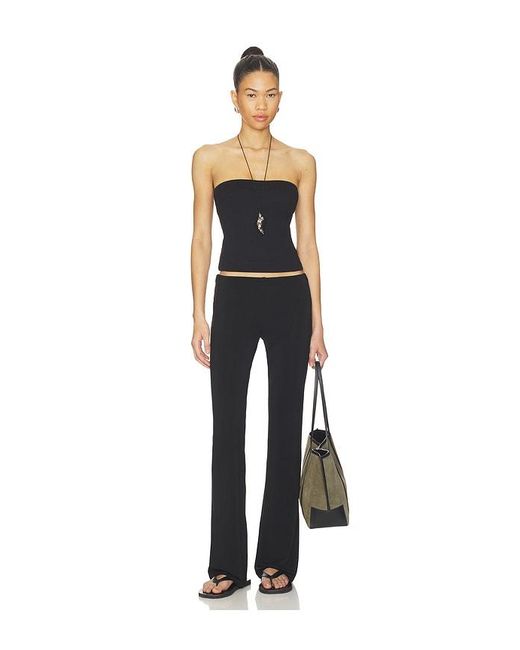 RUE SOPHIE Black Demi Top