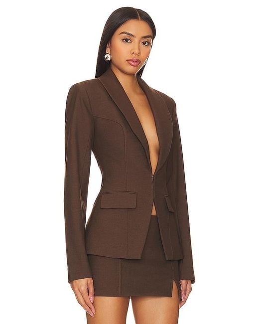 Camila Coelho Mirela ジャケット Brown