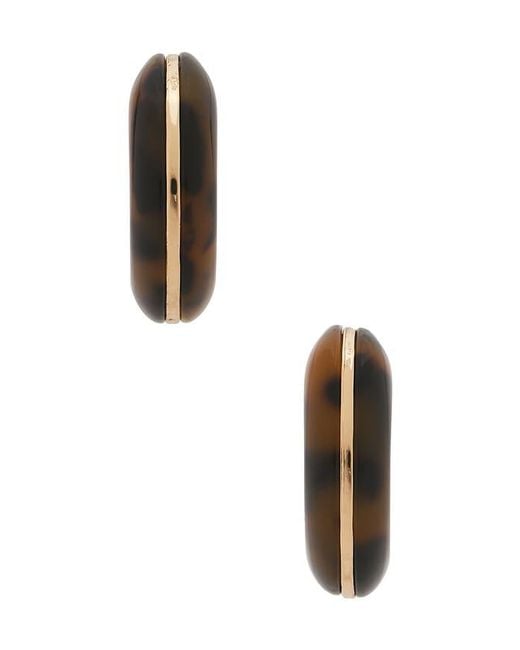 Lovers + Friends Black Serene Earrings