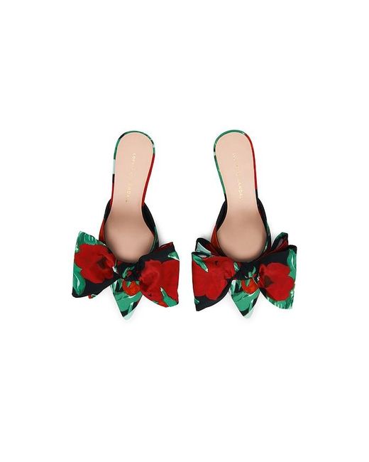 Loeffler Randall White Margot Bow Mule