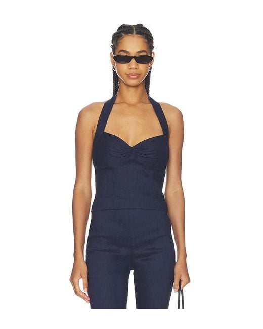 Stone Cold Fox Blue X Revolve Romie Top